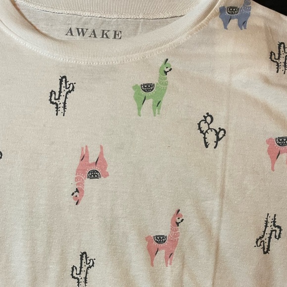 Cute & Casual Llama Tee NWOT - Picture 2 of 3